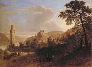 Asher Brown Durand Oberwesel on the Rhine France oil painting artist
